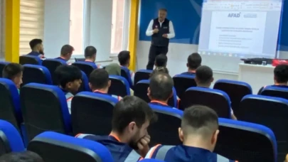 Amasya’da Destek AFAD Gönüllü Eğitimi Verildi