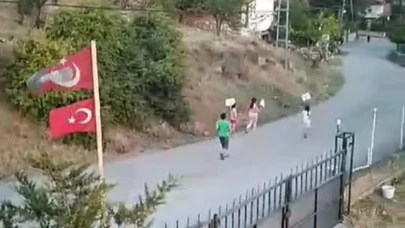Amasya'da köyde yaşayan çocuklardan "Park isteriz" eylemi