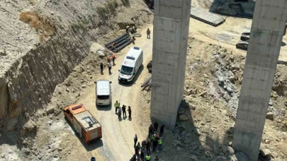 Otoyolda iş kazası: 1 ölü