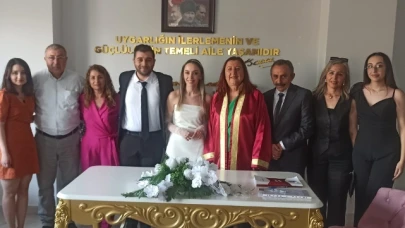 Başkan Özyol'dan nikah ve düğün mesaisi