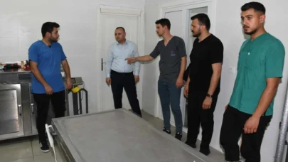 Başkan Sevindi, hayvan barınağında incelemelerde bulundu