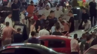 Husumetli iki grup kavgasında ortalık savaş alanına döndü