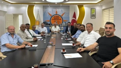 İl Başkanlığı'nda İstişare ve Değerlendirme Toplantısı Yapıldı