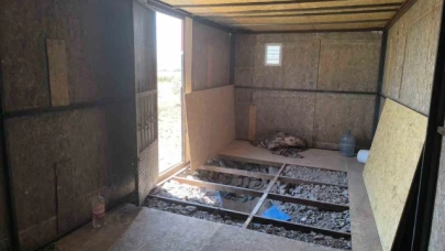Kaçak kazı yapan şahıs pes dedirtti