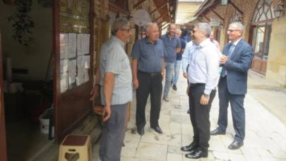 Karaaslan, Esnaf ve Vatandaşlarla Buluştu