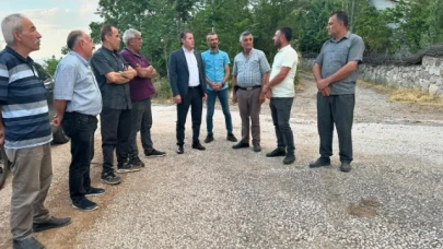 Karagöz’den selden etkilenen köylere ziyaret