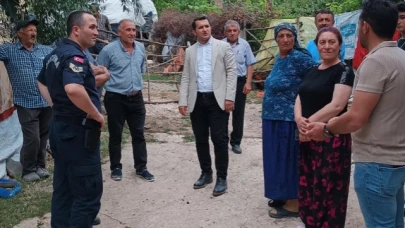 Kartal'dan selin vurduğu köylerde inceleme