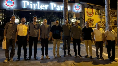 Kartal, veda yemeğine katıldı