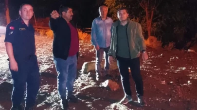 Kartal, zarar gören alanlarda incelemede bulundu