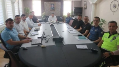 Kaymakam Karaaslan, Emniyet Personeli İle Bir Araya Geldi