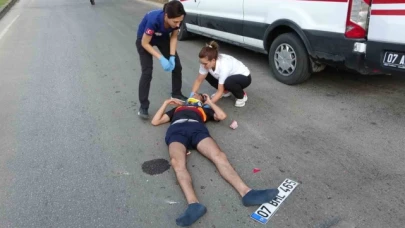 Kaza yapan akrabasına yardıma giderken kaza geçirdi