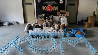 Merzifon'da kaçakçılık operasyonu!