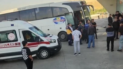 Otobüste kalp krizi geçiren yolcu hayatını kaybetti