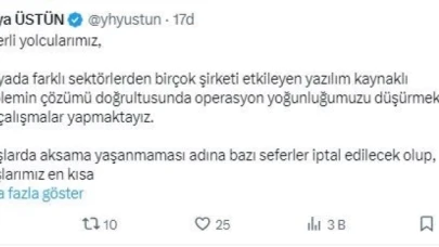 THY'de 84 sefer iptal edildi