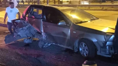 Trafik kazası: 2 yaralı
