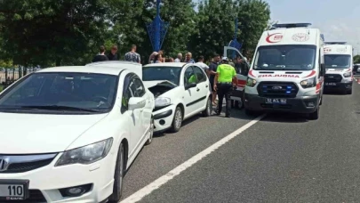 Trafik kazasında 7 kişi yaralandı