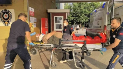 Traktörün ezdiği çiftçi ağır yaralandı
