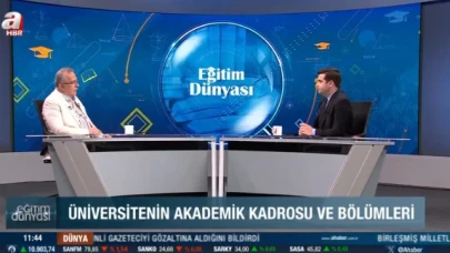 Rektör Turabi, “Eğitim Dünyası” Programına Katıldı