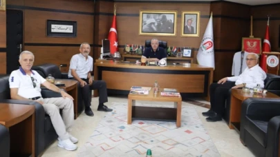 Turabi, Kılıç ile Yanık’ı misafir etti