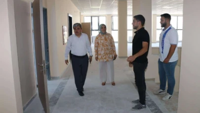 Türkmen, Eğitim Yatırımlarını Yerinde İncelemeye Devam Ediyor