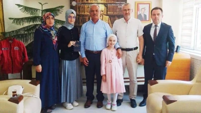 Yozgat, İl Birincisi Sümeyye Göktaş'ı Makamında Ağırladı