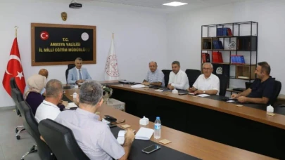Amasya’da eğitim gündemi değerlendirildi