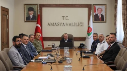Amasya'da İl Güvenlik ve Asayiş Toplantısı yapıldı