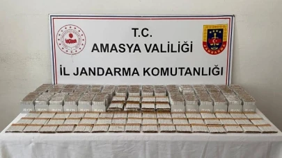 Amasya'da kaçakçılık operasyonu!