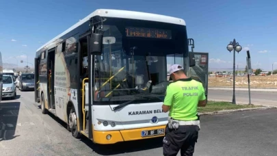 Aniden yola çıkan çocuğa belediye otobüsü çarptı