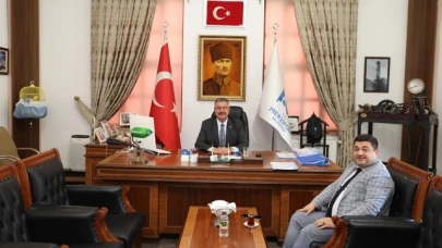 Başkan Kargı, Eryılmaz'ı misafir etti