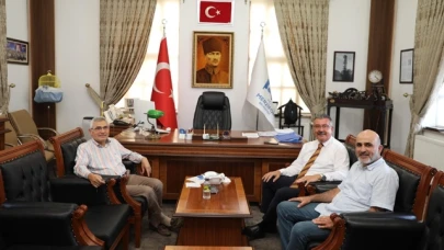 Başkan Kargı Gülle'yi Misafir Etti