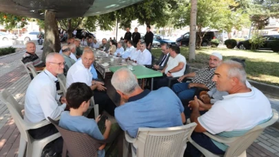 Doruk, Hamamözü’nde vatandaşlarla buluştu