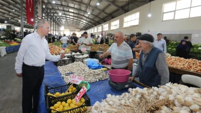 Doruk’tan İstasyon Semt Pazarı’na ziyaret