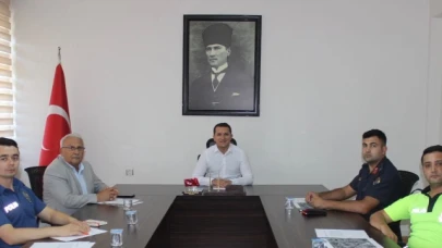 Göynücek'te İlçe Trafik Komisyonu Toplantısı Düzenlendi