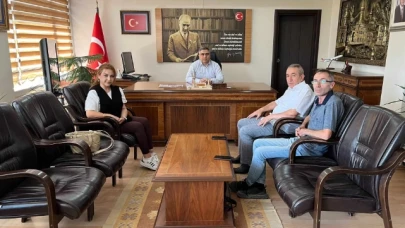Güley'den Kaymakam Karaaslan'a Hayırlı Olsun Ziyareti