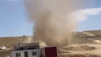 Hortum paniğe neden oldu