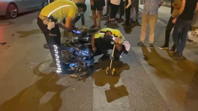 Kamyonet ile motosiklet çapıştı: 1 ölü, 1 yaralı