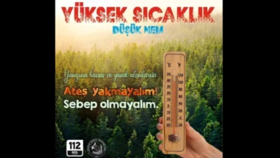 Kartal'dan Orman Yangınlarına Karşı Uyarı!