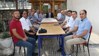 Katipoğlu, göreve yeni başlayan idarecilere başarılar diledi