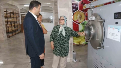 Kaymakam Demirel: "Üreten kadınlarımıza her zaman destek olacağız"
