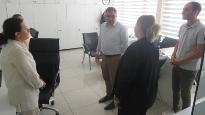 Kaymakam Karaaslan'dan Kurum Ziyaretleri