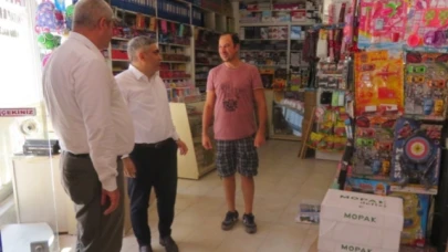 Kaymakam Karaaslan Esnaf Ziyaretinde Bulundu