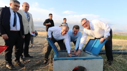 Merzifon’da 3 Köy Daha Basınçlı Sulama Sistemine Kavuştu
