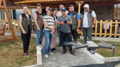 Orman şeflerine dron eğitimi