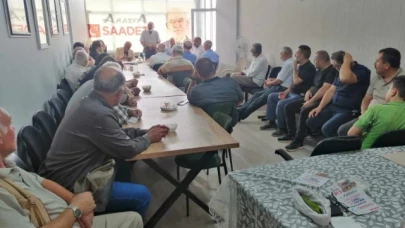 Saadet Partisi İl Divan Toplantısı Yapıldı