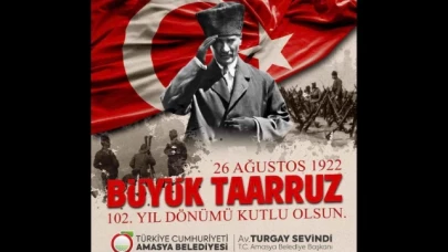Sevindi; "Büyük Taarruz'un 102. yıl dönümünü gururla kutluyoruz"