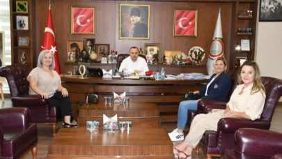 Sevindi, Torun ve Yazıcı'yı Misafir Etti