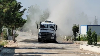 Suluova Belediyesi Temizlik Çalışmalarını Sürdürüyor