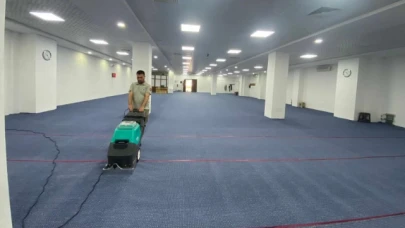 Suluova'da Camiler Temizleniyor