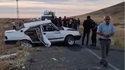 Takla atan otomobildeki 1 kişi öldü, 1 kişi yaralandı